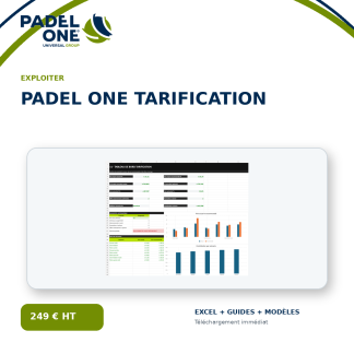 PADEL ONE TARIFICATION